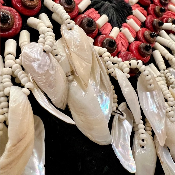 TORY BURCH beaded clutch bag MSRP $498🖤🩷🤍 RARE - Picture 5 of 9